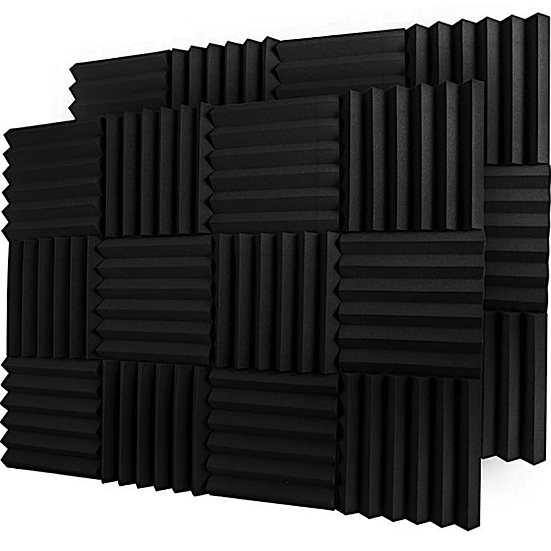 Buy SoundKey 24 Pack Premium Acoustic Panels, 2"X12"X12", NRC 0.8