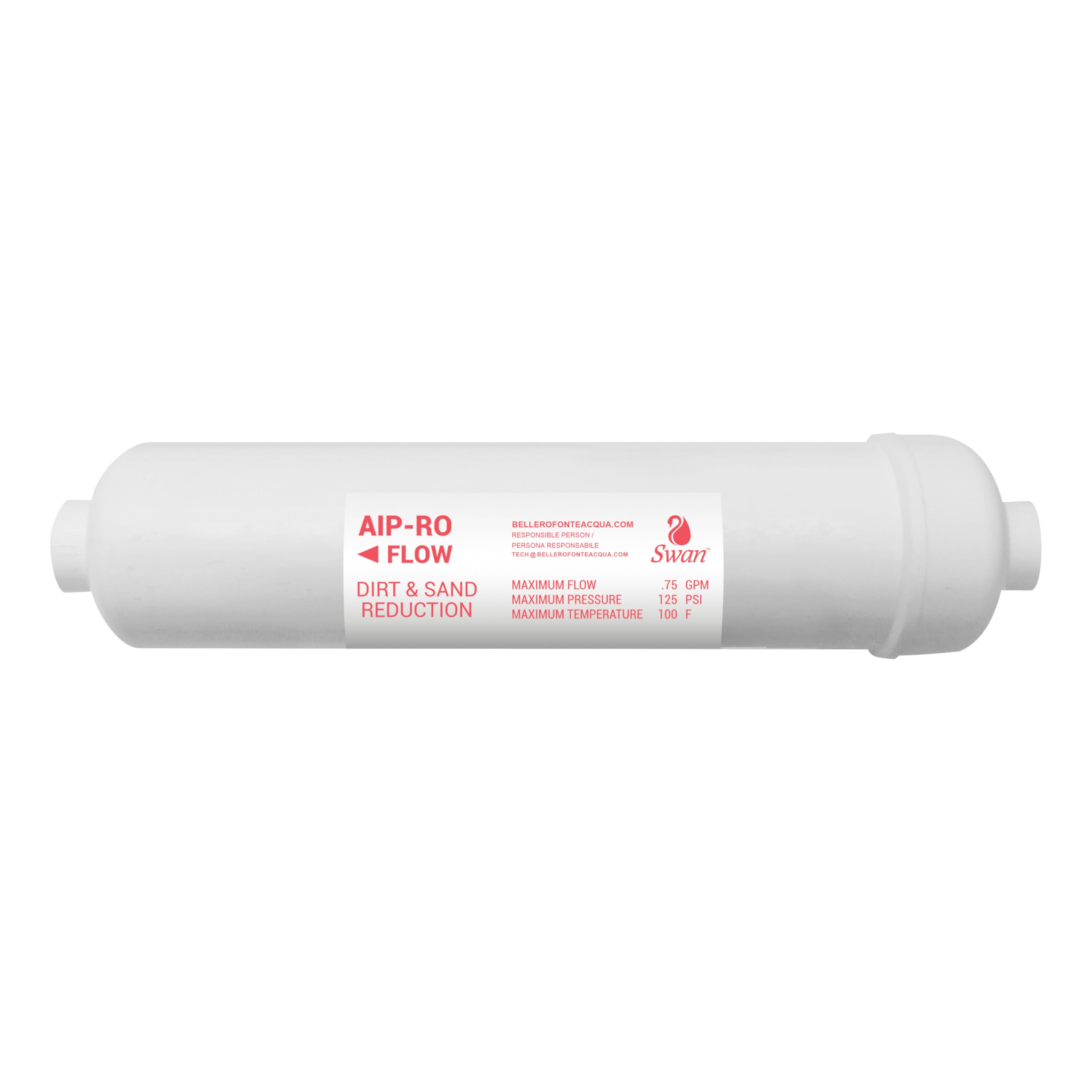 Set Filtri Acqua Osmosi Inversa | 2 Pezzi, Plastica e Carbone Attivo | Doppio Stadio, Filtro Sedimenti e Carbone | Riduzione Sabbia, Cloro e Purificazione Acqua Potabile, 10 Pollici