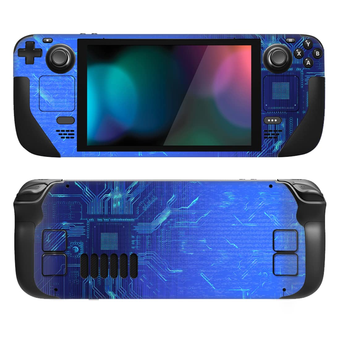 playvital Full Set Protective Skin Decal for Steam Deck LCD, Custom Stickers Vinyl Cover for Steam Deck OLED - Messy Code — view 28