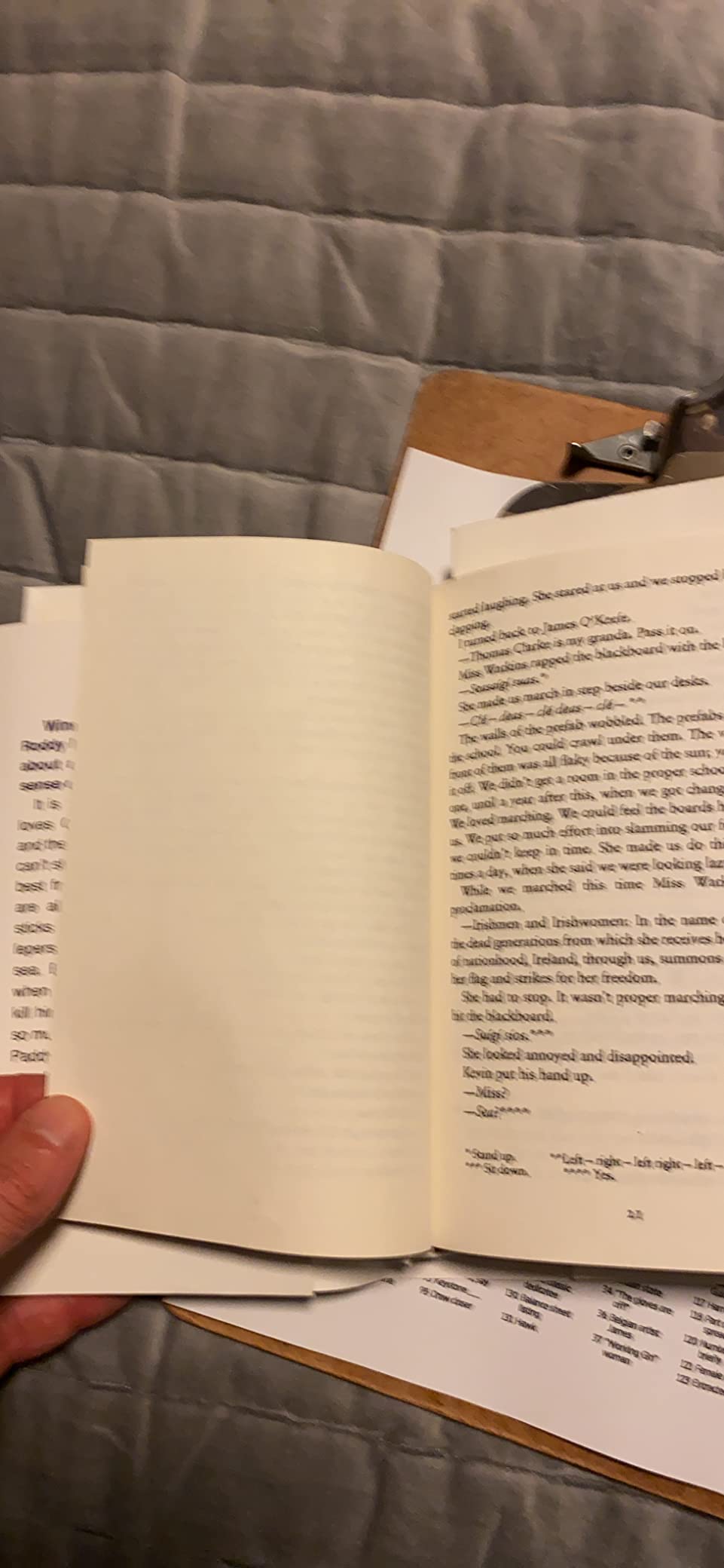 Some missing pages in my book