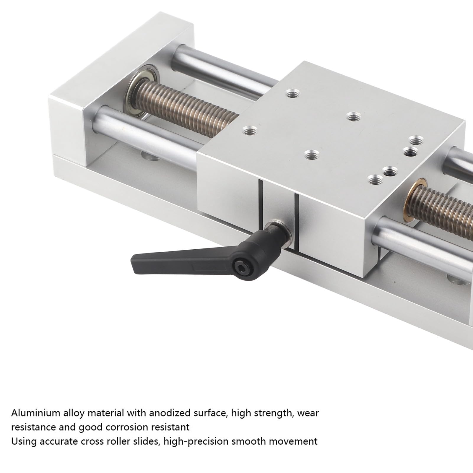 Sliding Table Linear Rail Stage KA80-1402-50/100/150 Manual Stage Sliding Table Made Of Aluminum Alloy Cross 80x80mm (50mm) On 13 thumbnail image