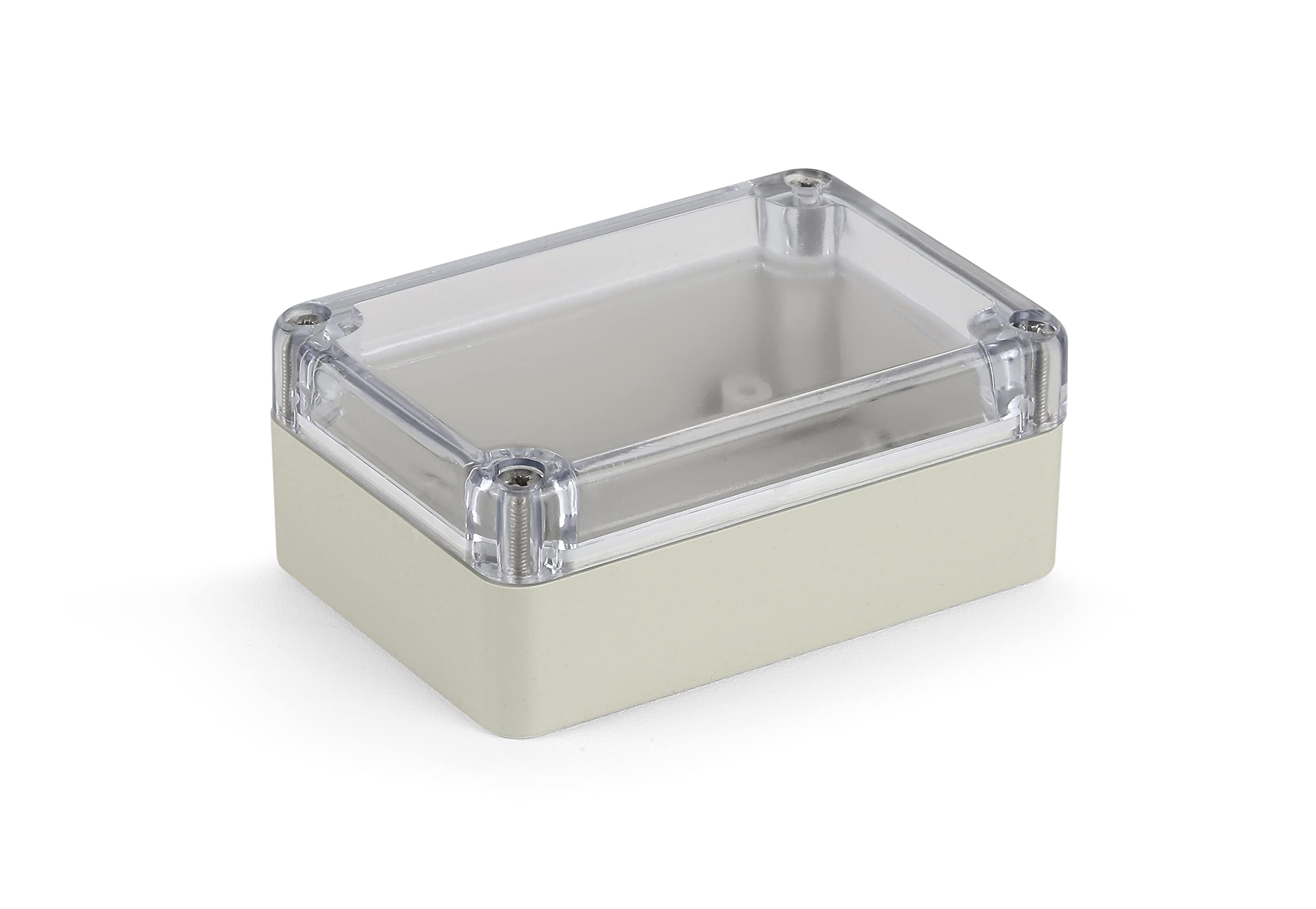 Blanko Modulgehäuse Universal-Gehäuse aus ABS-Kunststoff mit transparentem Deckel