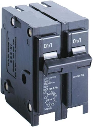 Eaton Corporation CL240CS Interruptor de repuesto clasificado Ul de doble polo, 240V, 40-Amp