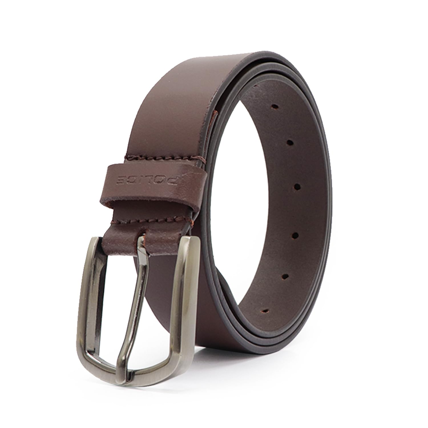 Men's Genuine Leather Belt I 34mm Strap with 35mm Gunmetal Buckle I Stylish & Durable Dress Belt for Formal and Casual Wear-image-40