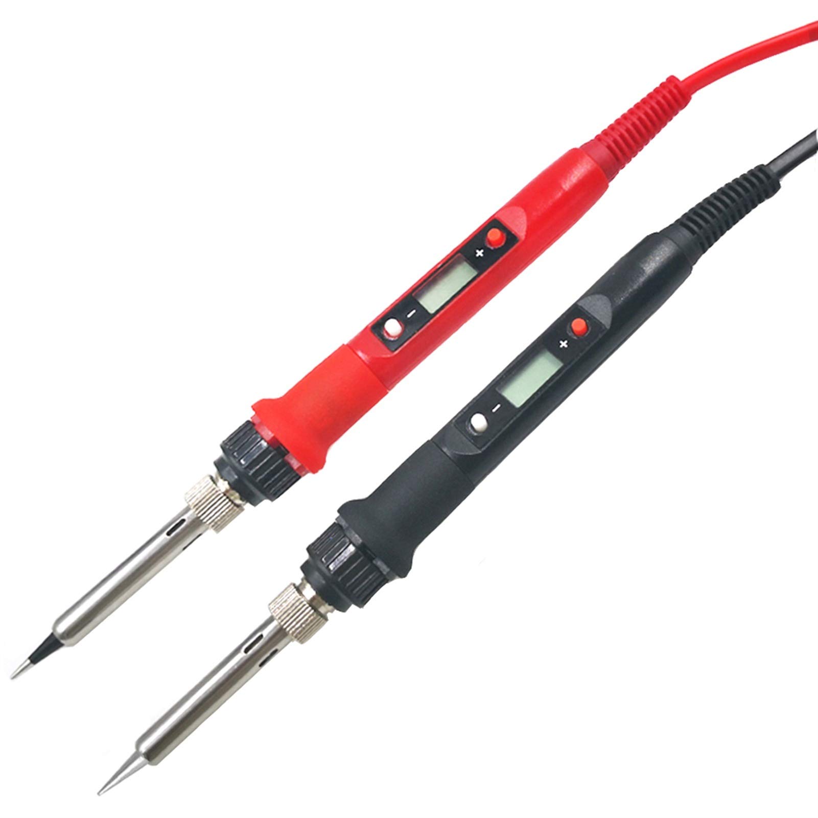 kit saldatore Staion del ferro da saldatura del saldatore del saldatore elettrico digitale 80W della saldatura con la borsa del flusso della pasta di saldatura Suggerimenti per le punte del flusso del