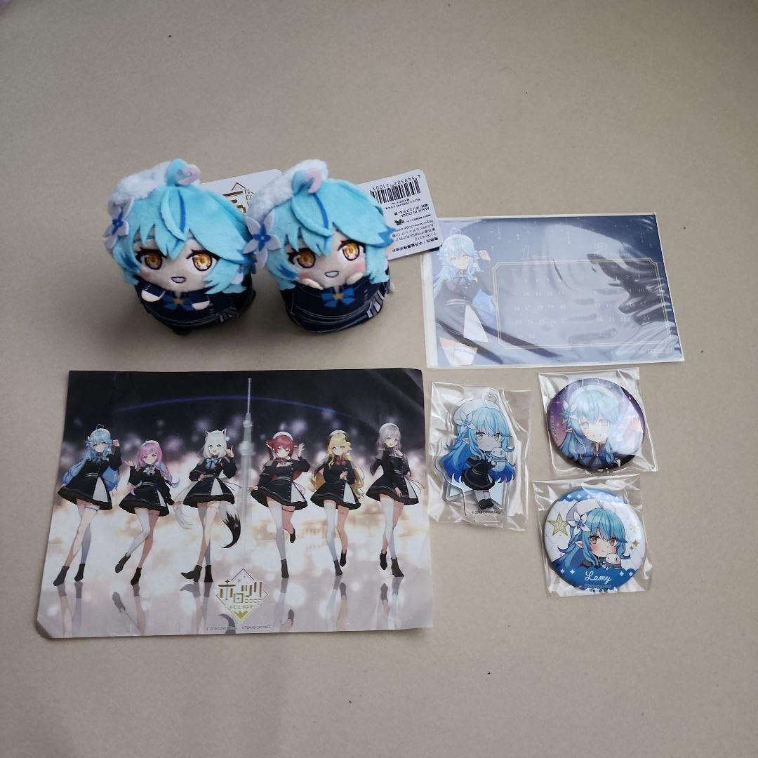 雪花ラミィ　東京駅 梅田 TRAVEL 特典含め 12点セット 雪花ラミィ フィギュア Amazon.co.jp: 専用 フィギュアケース ホロ