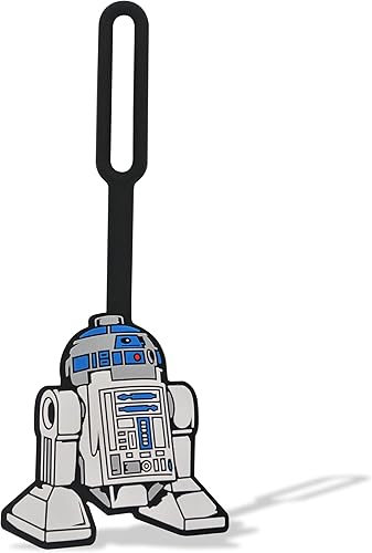 LEGO Star Wars R2-D2 - Etiqueta de silicona para bolsa