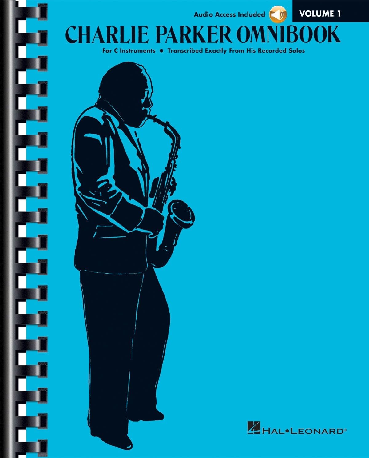 Charlie Parker Omnibook - Volume 1 C Instruments Edition with Online Audio