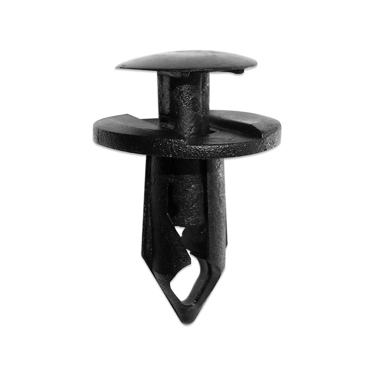 Lantee Car Clips - 100 Pieces Universal Nylon Plastic Fastener Push Type Fender Retainer Pins Rivets Bumper Clips, 8mm