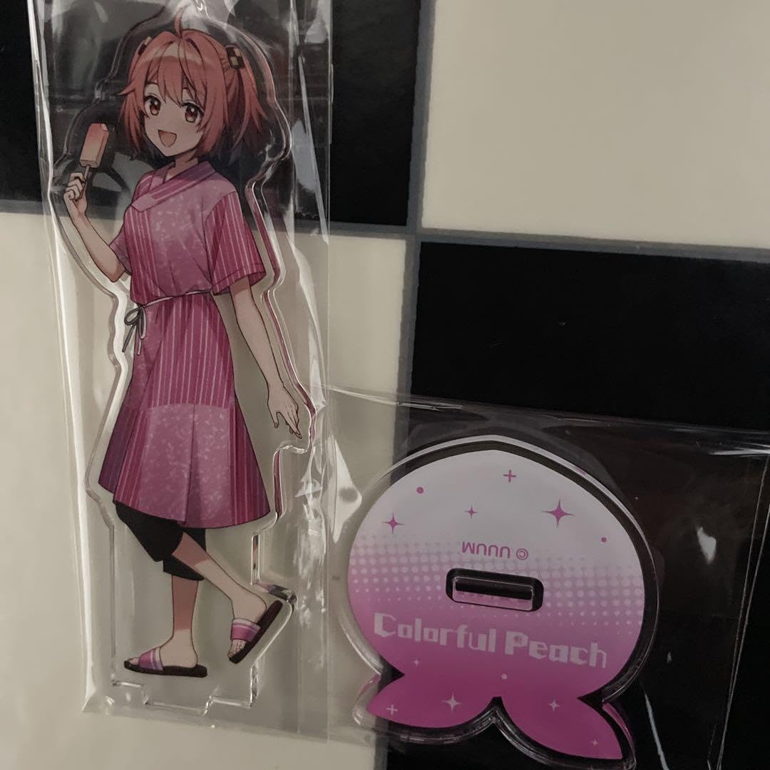 Amazon.co.jp: カラフルピーチ 極楽湯 アクリルスタンド