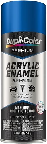 Vista 12 de Dupli-Color EPAE10700 Pintura en Aerosol de Esmalte Acrílico Premium - Rojo - Lata de Aerosol de 12 oz