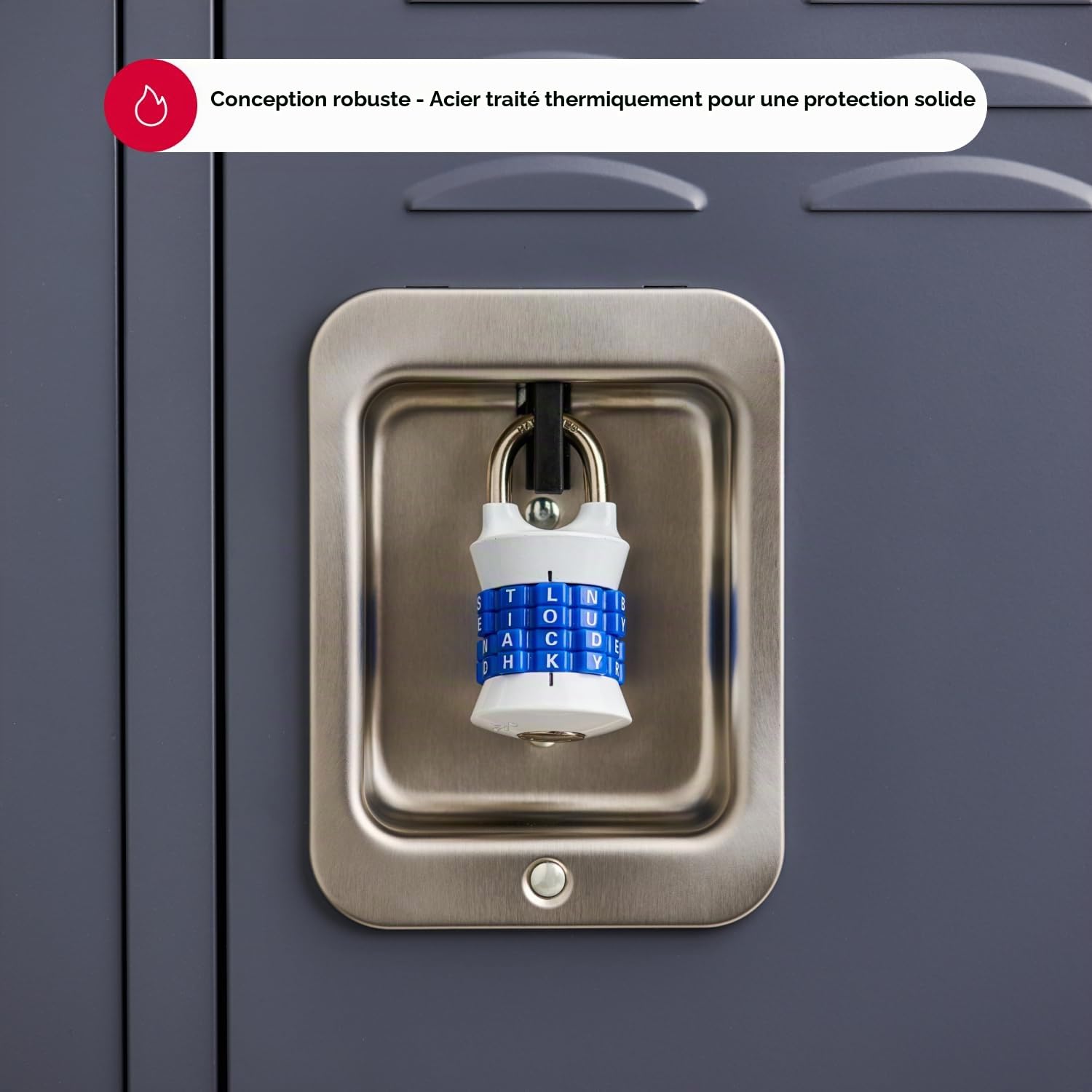 Master Lock Cadenas à combinaison large 1535DWD