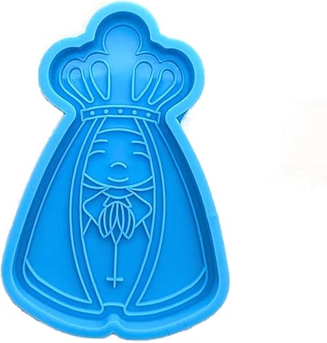 Adornos de rey de dibujos animados brillantes, molde de resina epoxi de silicona, llavero de bricolaje, joyería colgante para manualidades de regalo