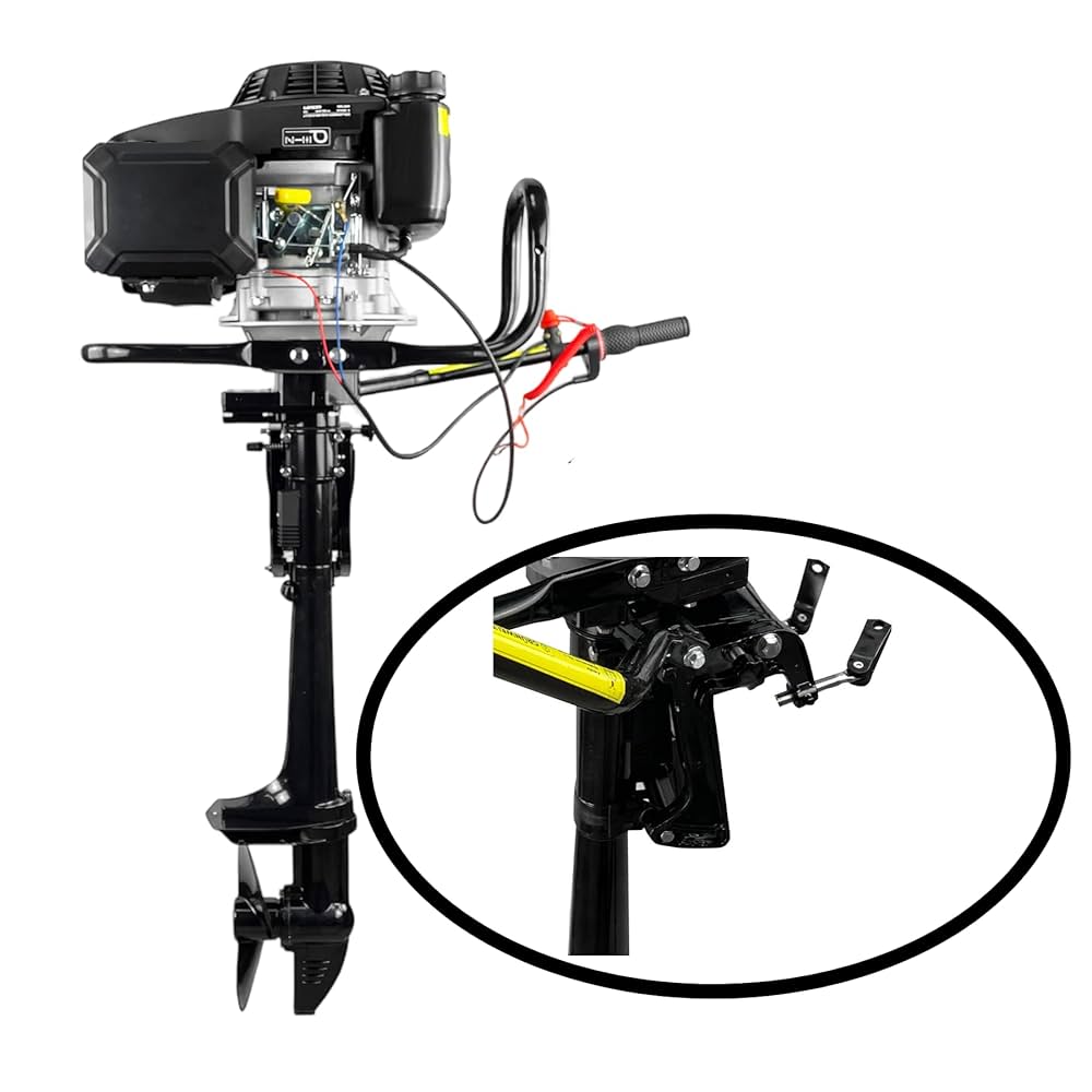 SENDERPICK 2-Stroke 3.5-HP Fuoribordo Motore Per Barche System Di