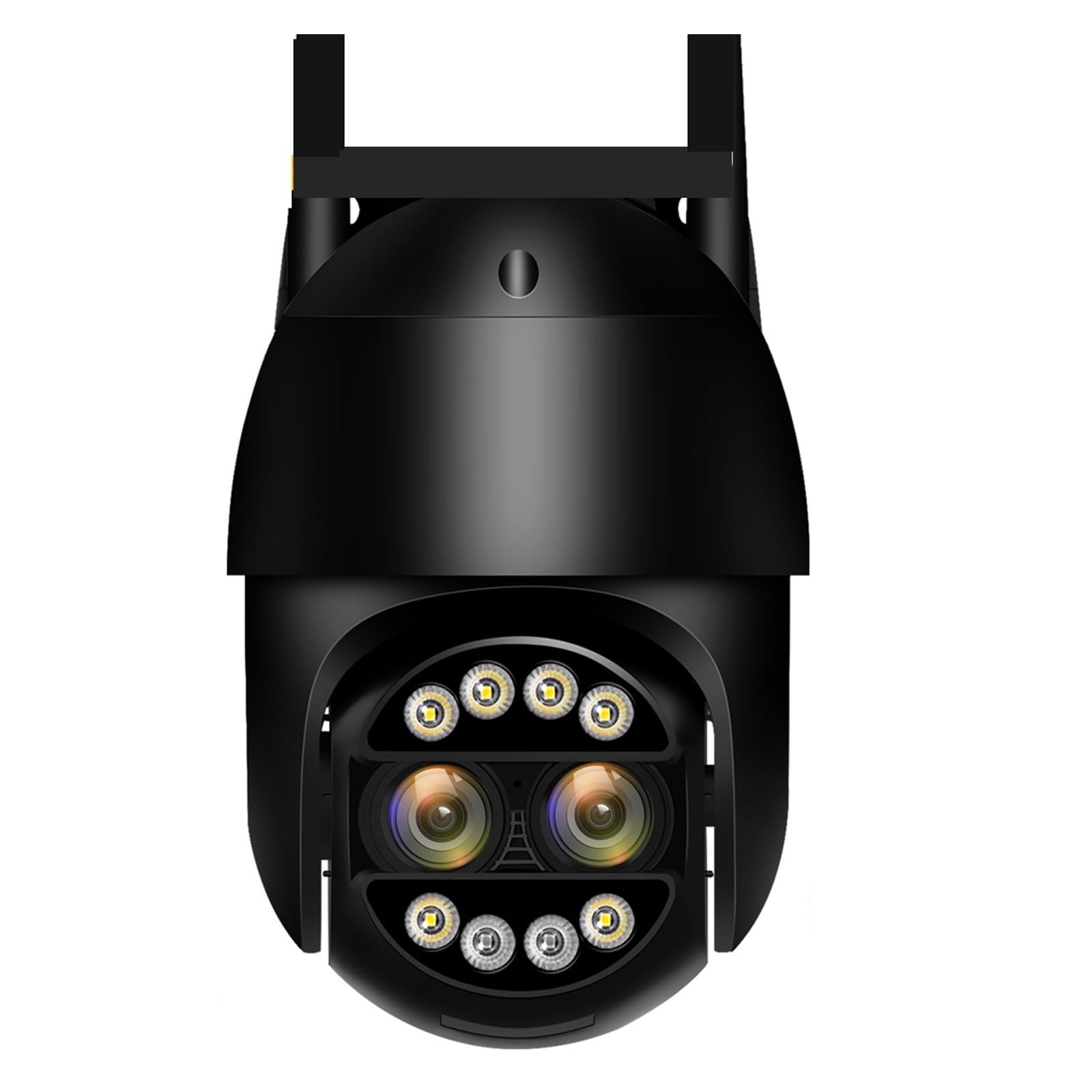 CVFRDD 8MP 4K PTZ IP Camera 8x Zoom Dual-Lens Human Detect CCTV Camera 4MP Smart Home Outdoor Surveillance Camera(8MP With 64G Card)