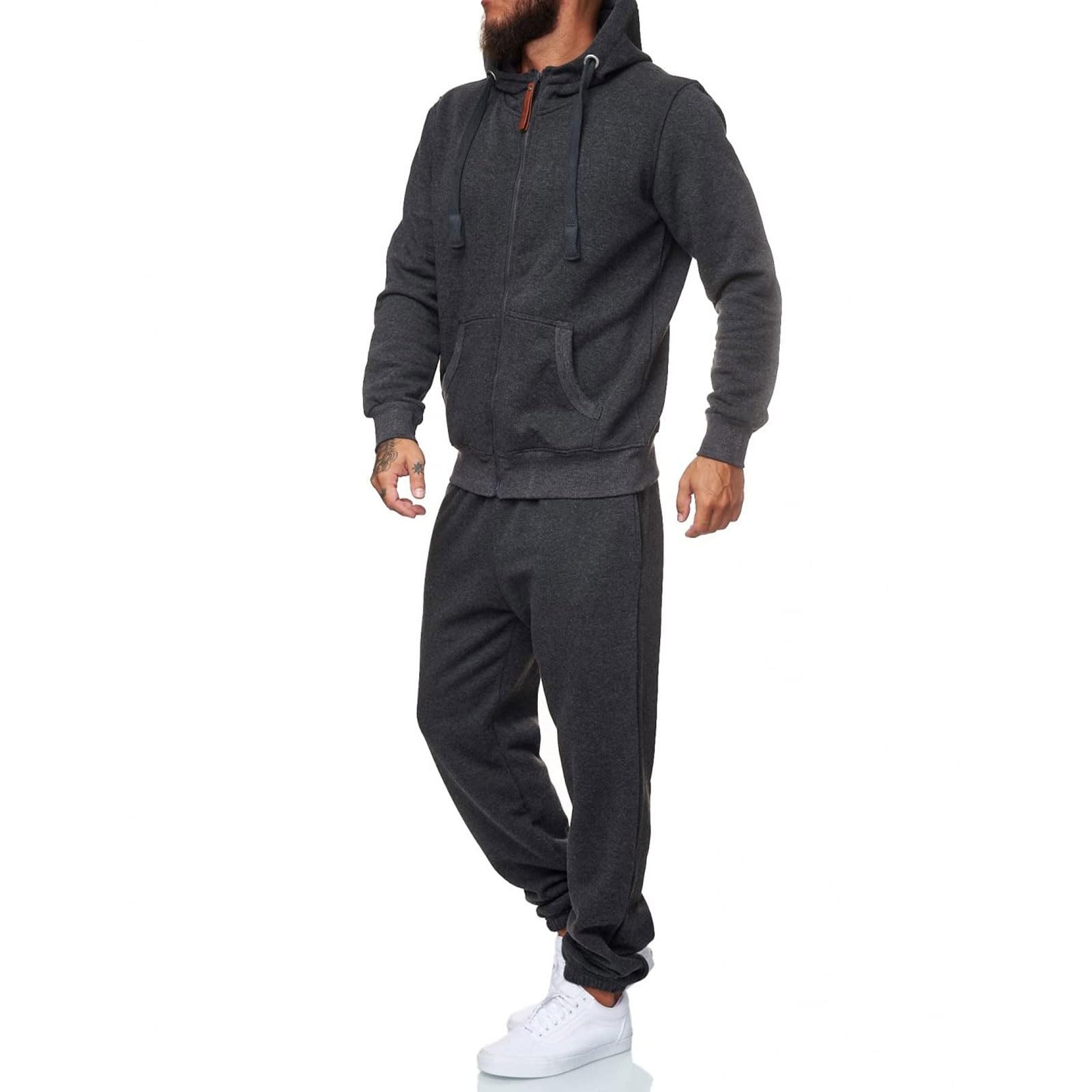 Tuta da uomo traspirante Set Athletic Gym Wear Casual Due Pezzi Jogging Abbigliamento