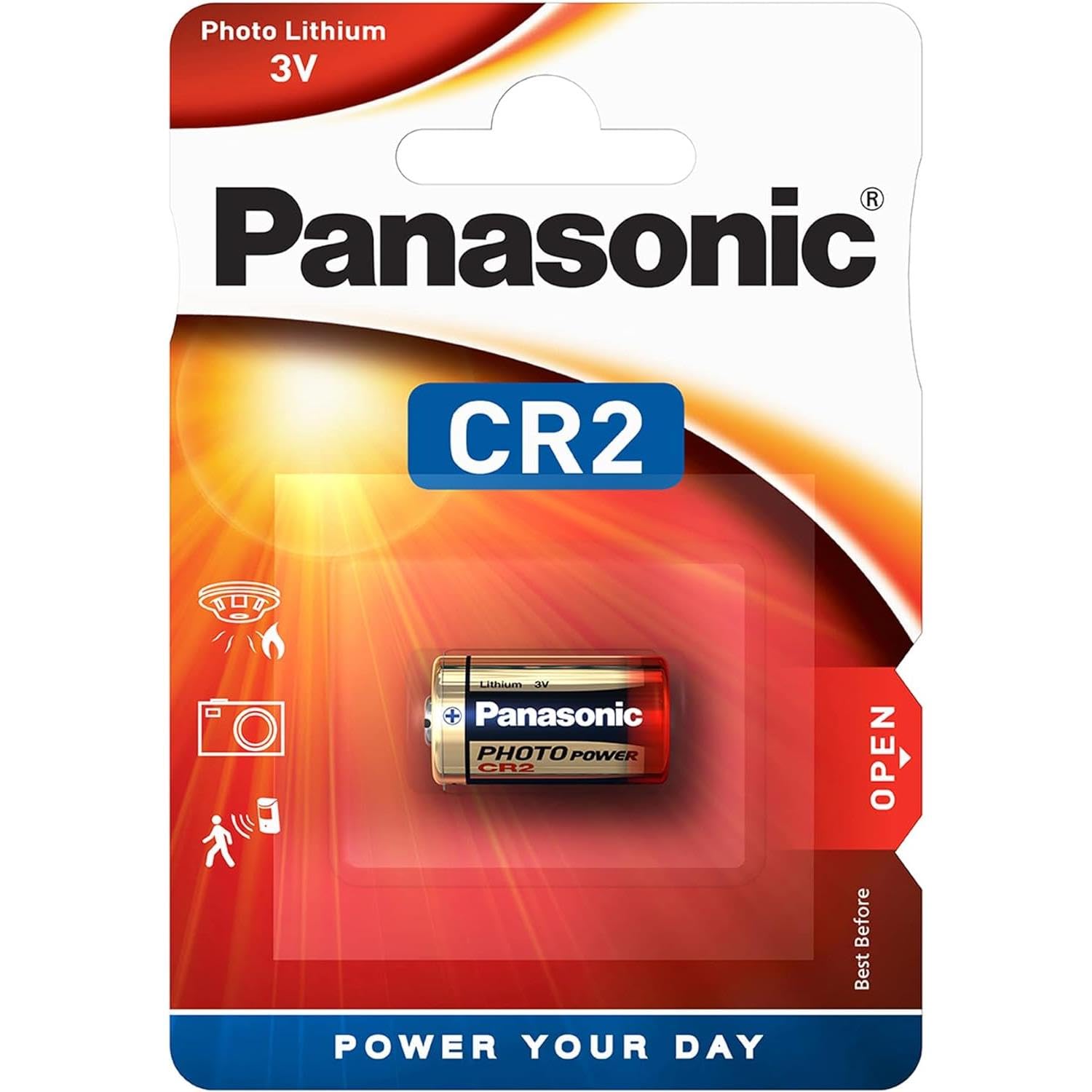 Panasonic1 Photo CR2 Lithium