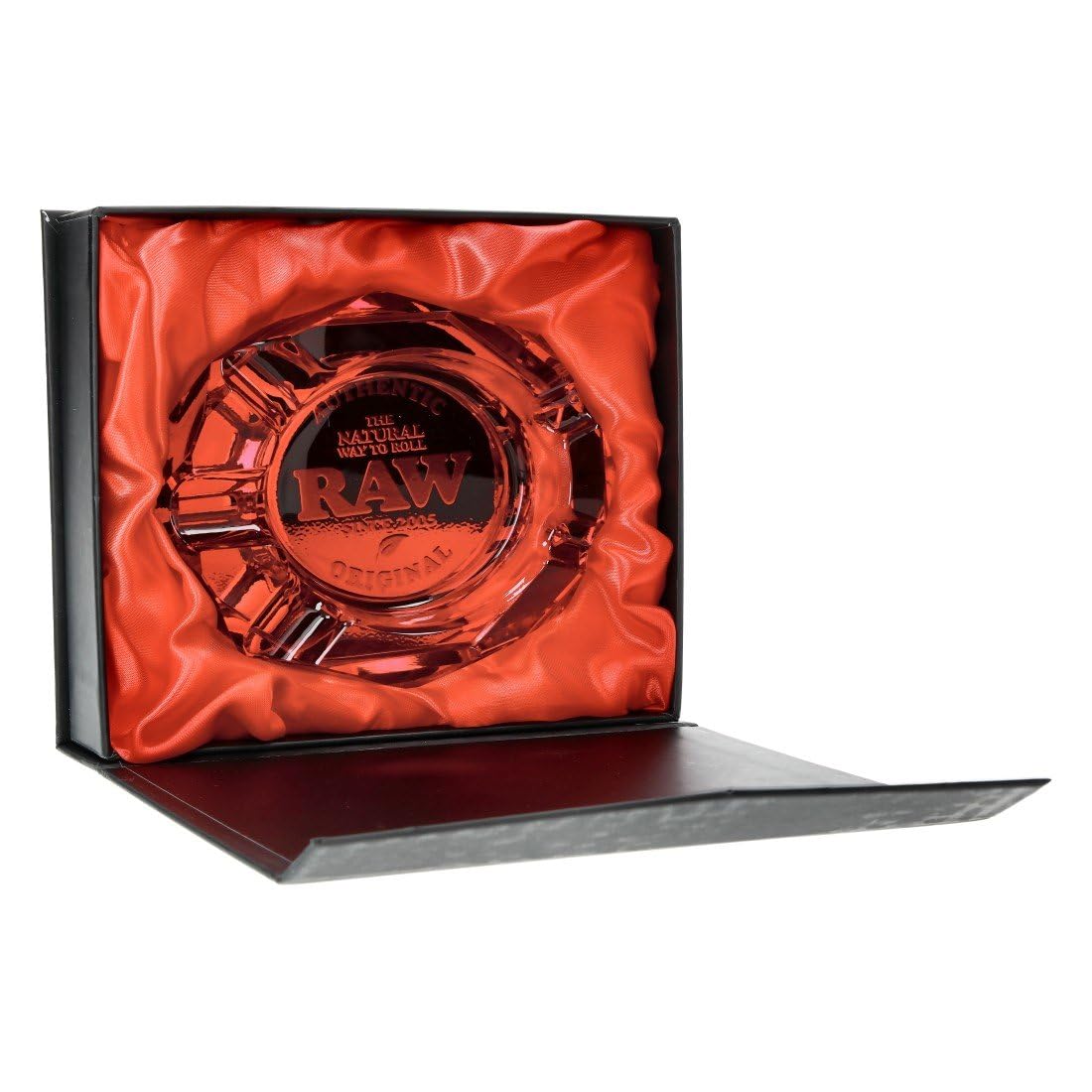 RAW CENICERO CRISTAL RUBY ROJO