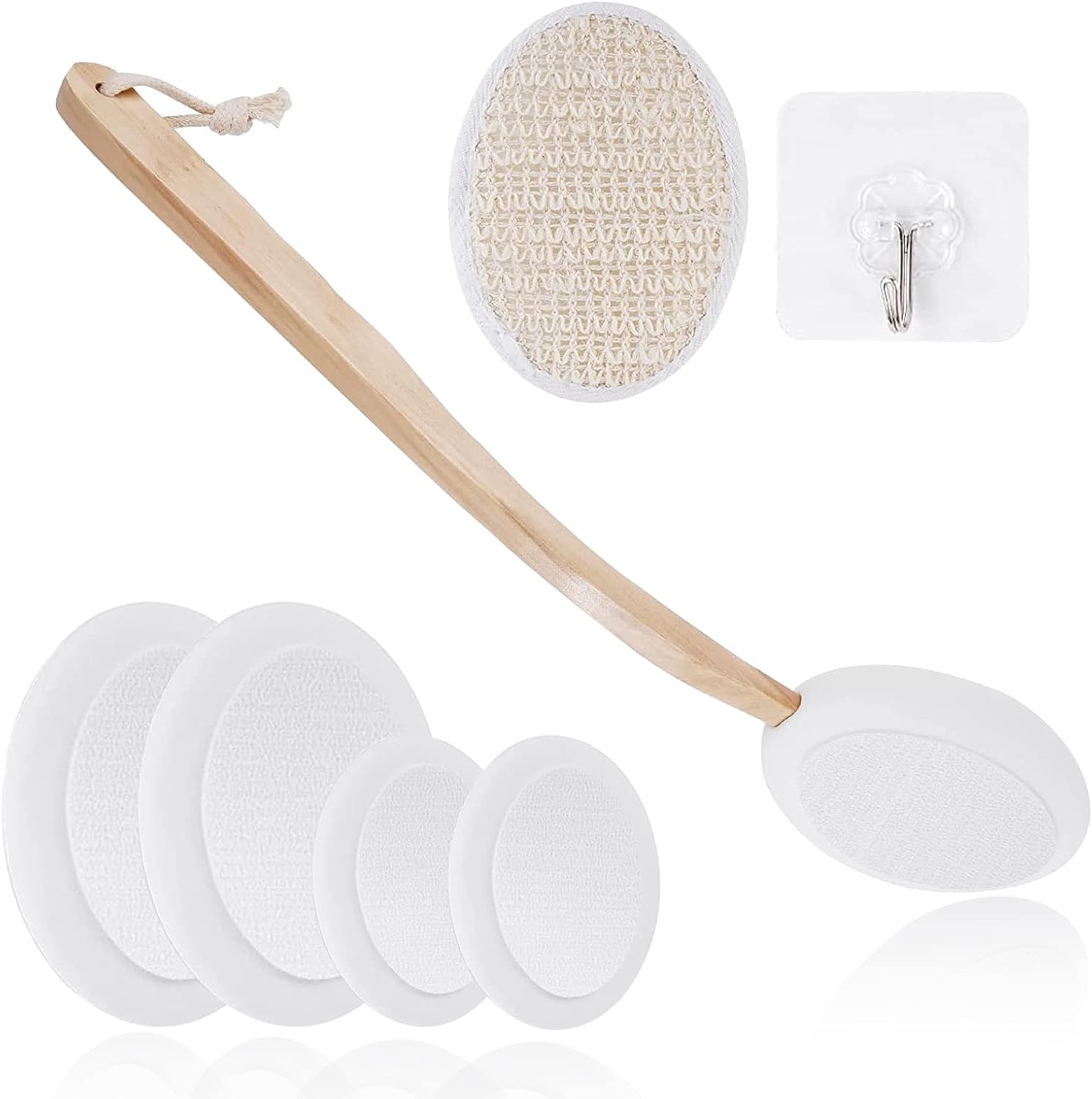 Lotion applicator for Back 7 Piece Set Back Cream applicator Shower