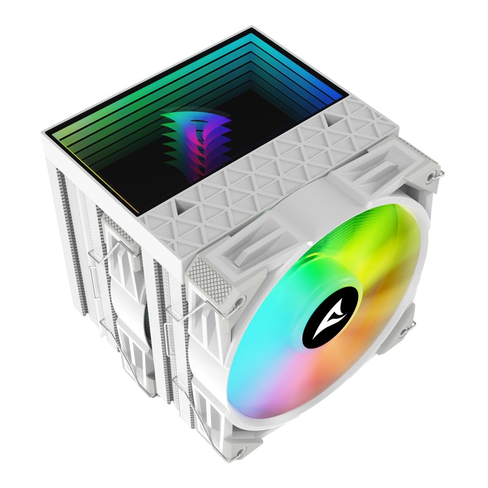 Sharkoon A60 biały, RGB, chłodzenie procesora