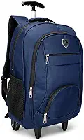 Mochila de Rodinha Escolar Masculina Viagem Menino Faculdade