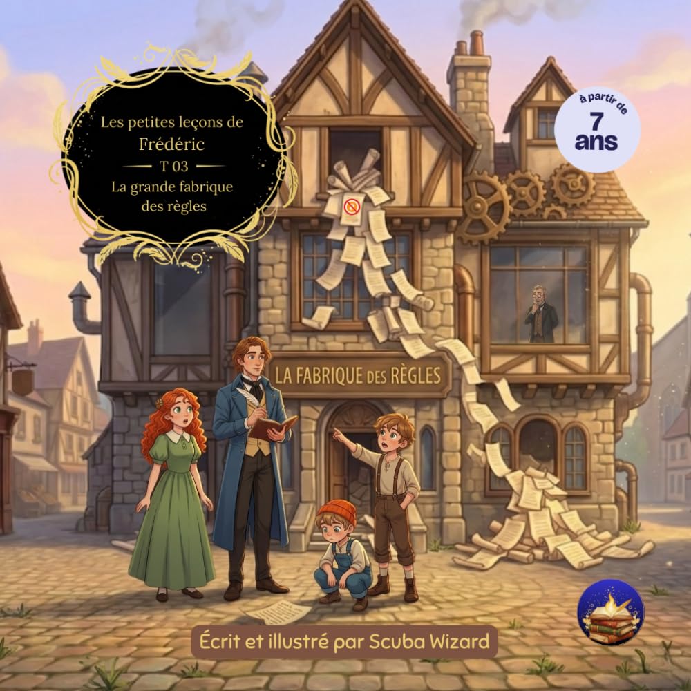 Les Petites Leçons de Frédéric - Tome 03 : La grande fabrique des règles: Un album illustré pour comprendre pourquoi trop de règles freinent la créativité, l’initiative et la liberté dès 7 ans