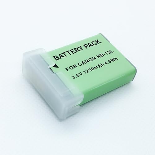 Miniatura 2 de Paquete de baterías y cargador de baterías de viaje rápido USB para cámara digital Canon PowerShot SX620HS, SX720HS, SX730HS, G7XMii, G9XMii