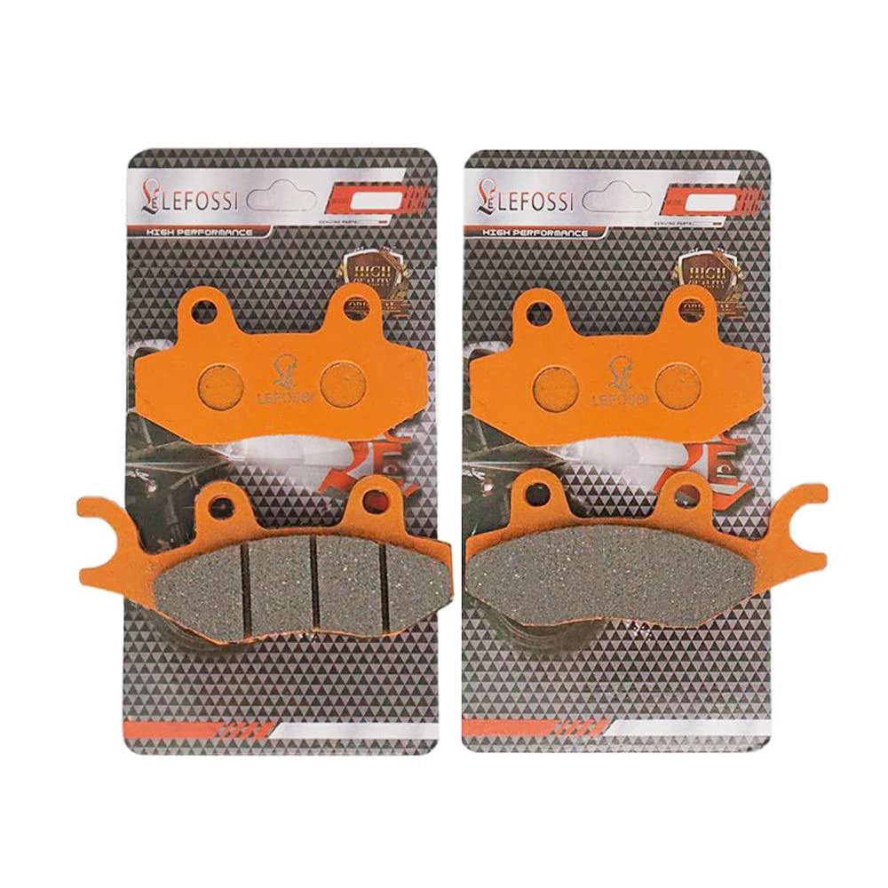 NICHE Brake Pad Set For Suzuki SV650S & Katana 750 - Semi-Metallic Front & Rear