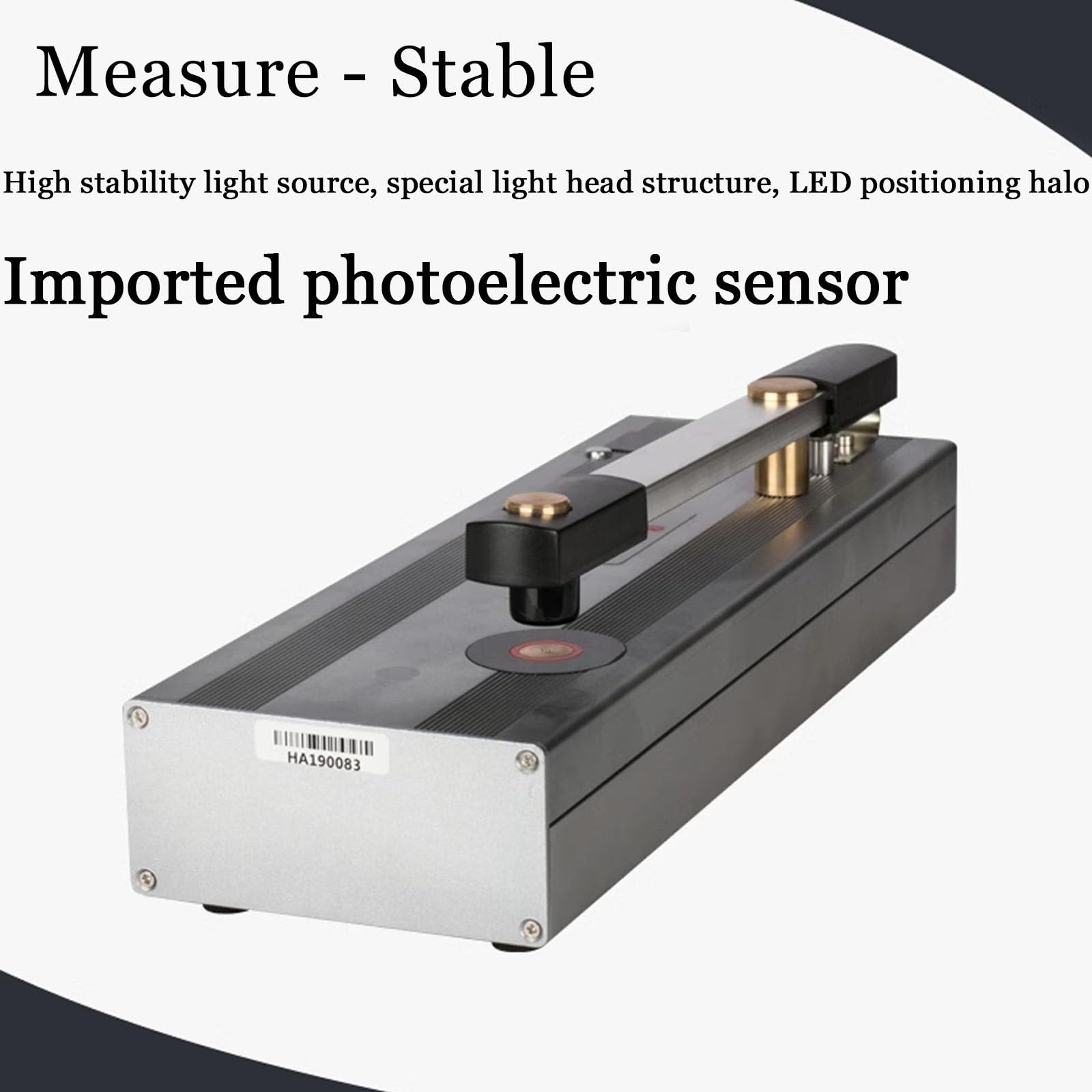 Medidor de densidad de transmisión digital para un análisis preciso de película en blanco y negro, lectura rápida de 1 segundo con agujero de luz de 2 mm, ideal para impresión y control de calidad de