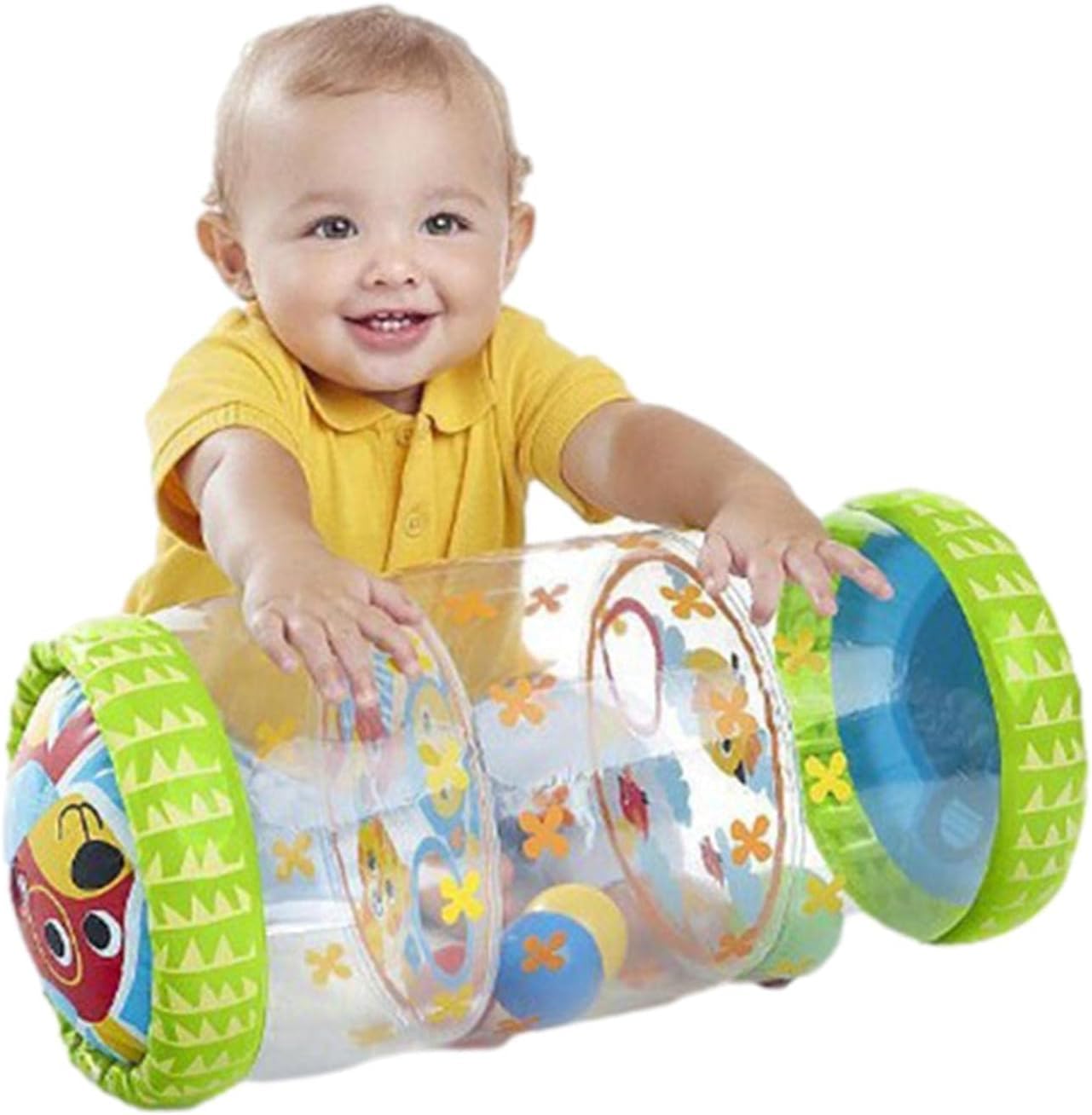 Beenavee Baby-Rolle Krabbelspielzeug Für Babys - Aufblasbares Rollerspielzeug, Krabbelhilfe, Krabbel- Und Kletterball Für Kleinkinder - Beste Lernspiele