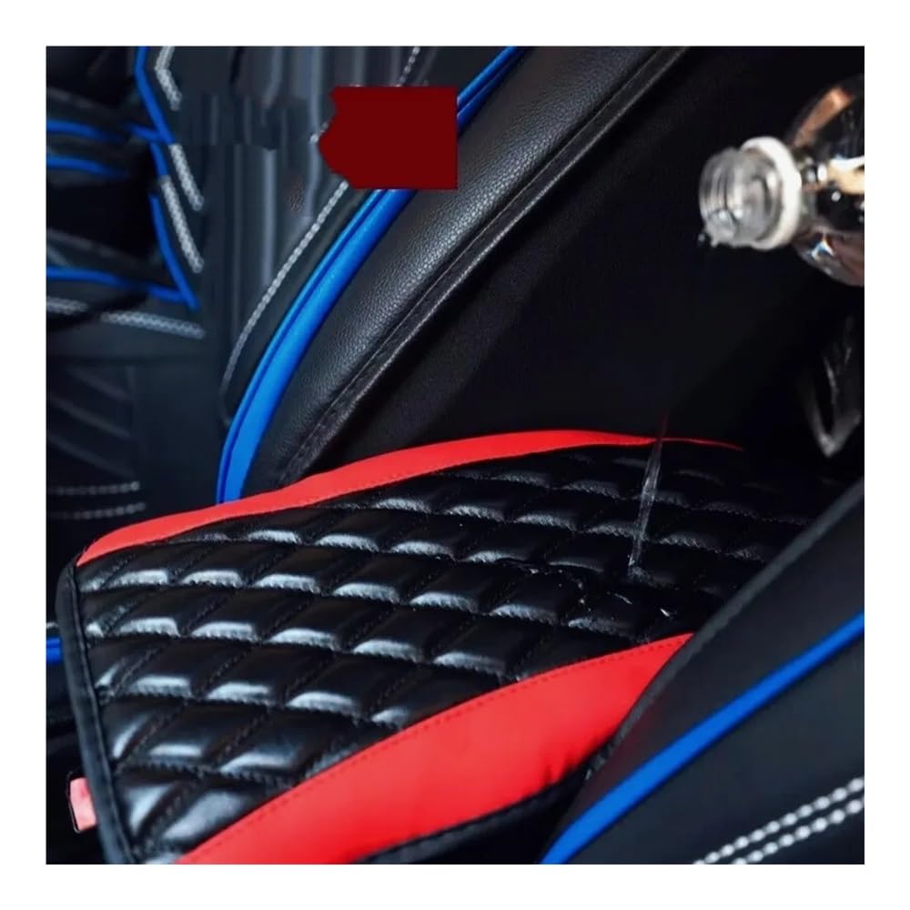 Copri cruscotto Auto Tappetino Fodera Per Cuscino Universale Per Bracciolo Per Auto Con Imbottitura In Pelle Custodia Per Console Centrale Protezione Accessori Interni