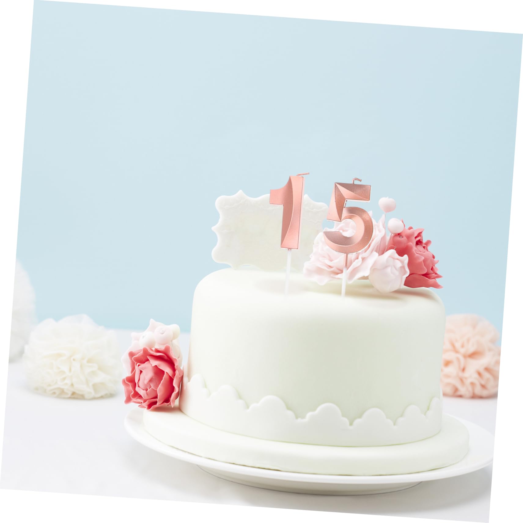1 Juego De Velas con para Tartas De Cumpleaños: Velas del 0 Al 9 para Decorar Fiestas Y Momentos Importantes.