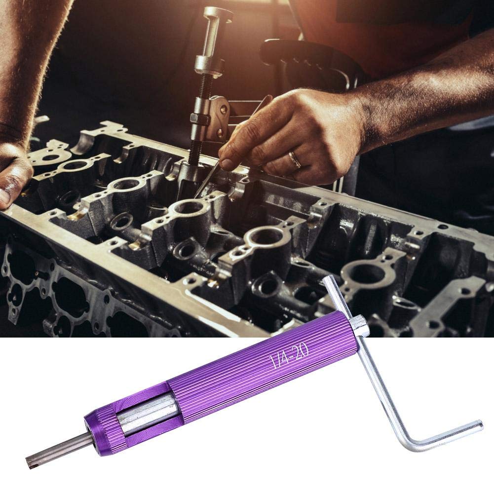 Kit di riparazione filettatura 1/4-20unc + manicotto a vite 12 pezzi