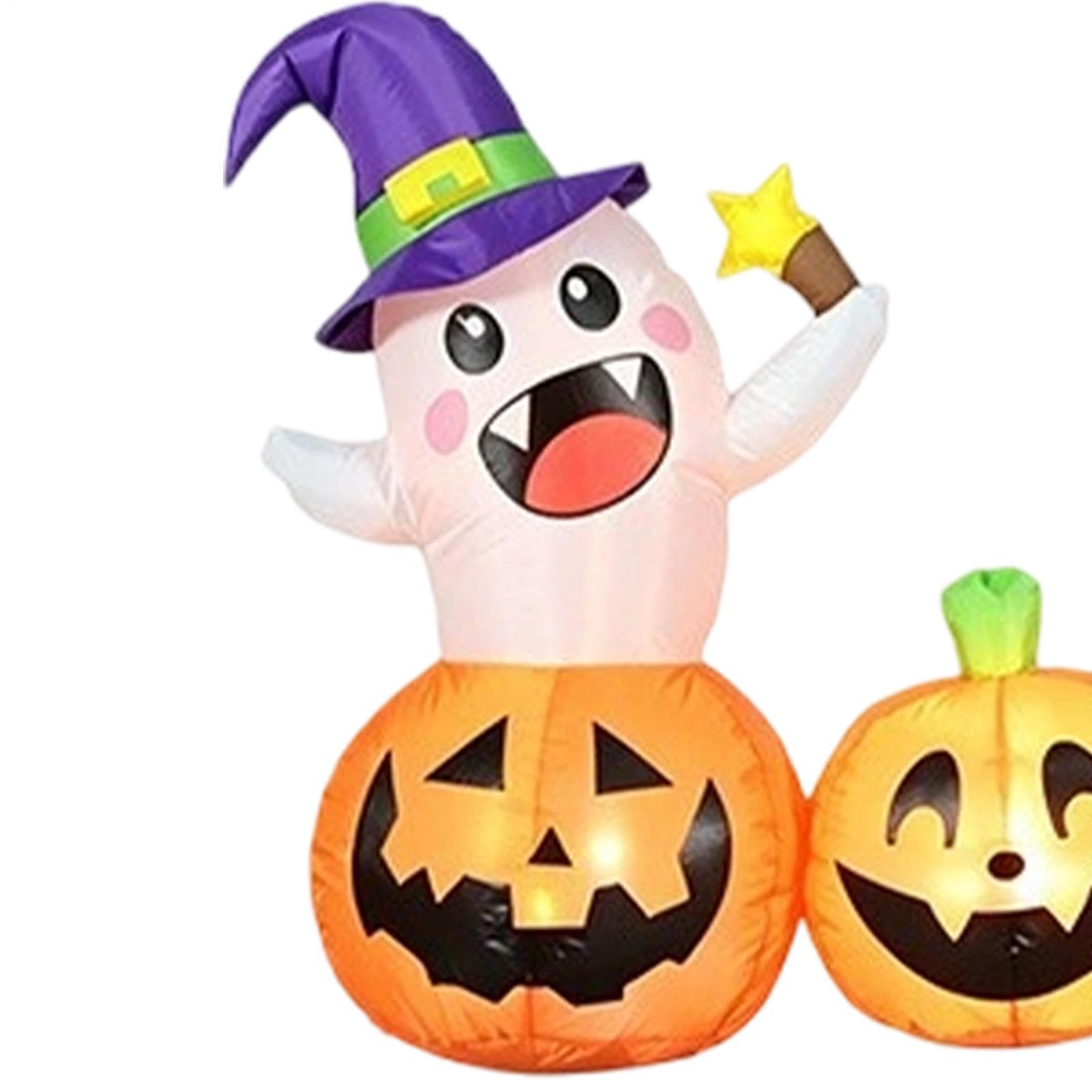 Halloween nadmuchiwane figurki 2,44 m śliczne podświetlane