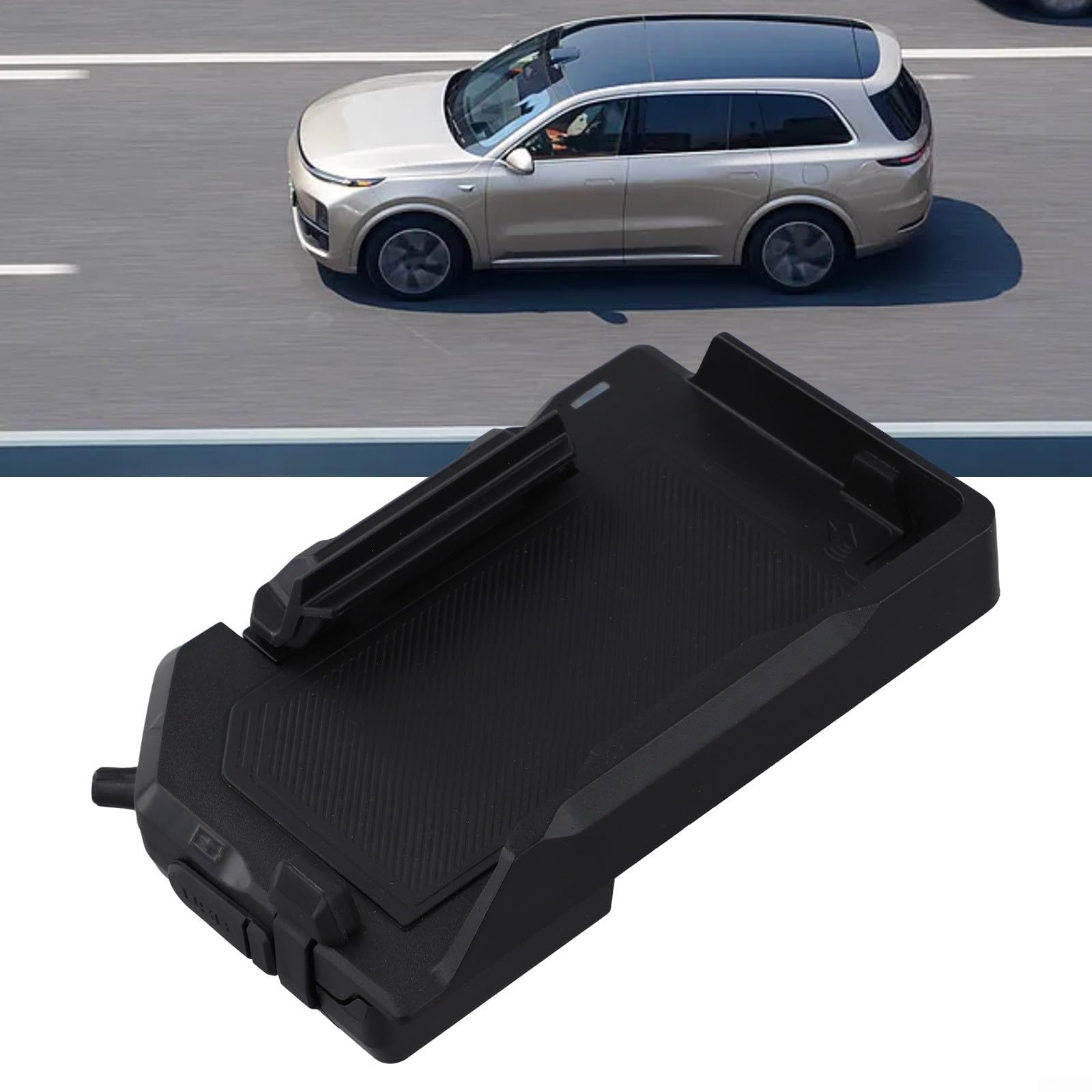 Supporto per telefono da auto, 15 W, caricabatterie USB wireless per BMW R1300GS R1200GS R1250GS S1000XR F750GS F850GS F650GS F700GS F800GS F900R F900XR CRF1000L (A)