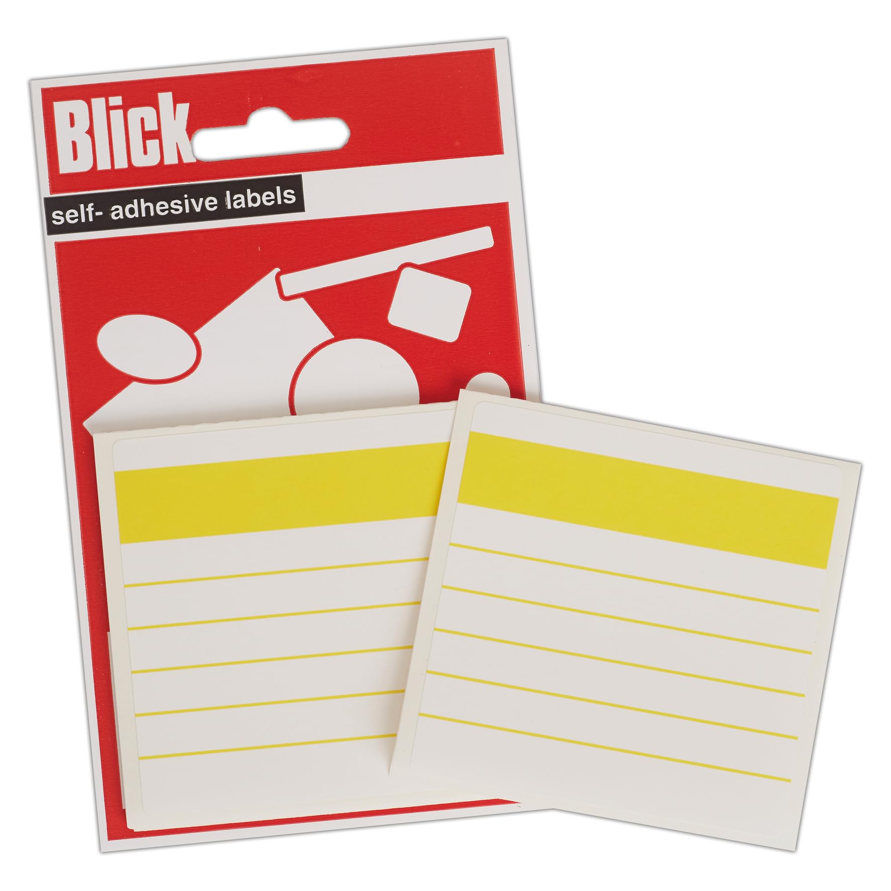 Blick Etiketten, selbstklebende Aufkleber, Diskette, 70 mm x 70 mm, 20 Etiketten, für Zuhause, Büro, Schule