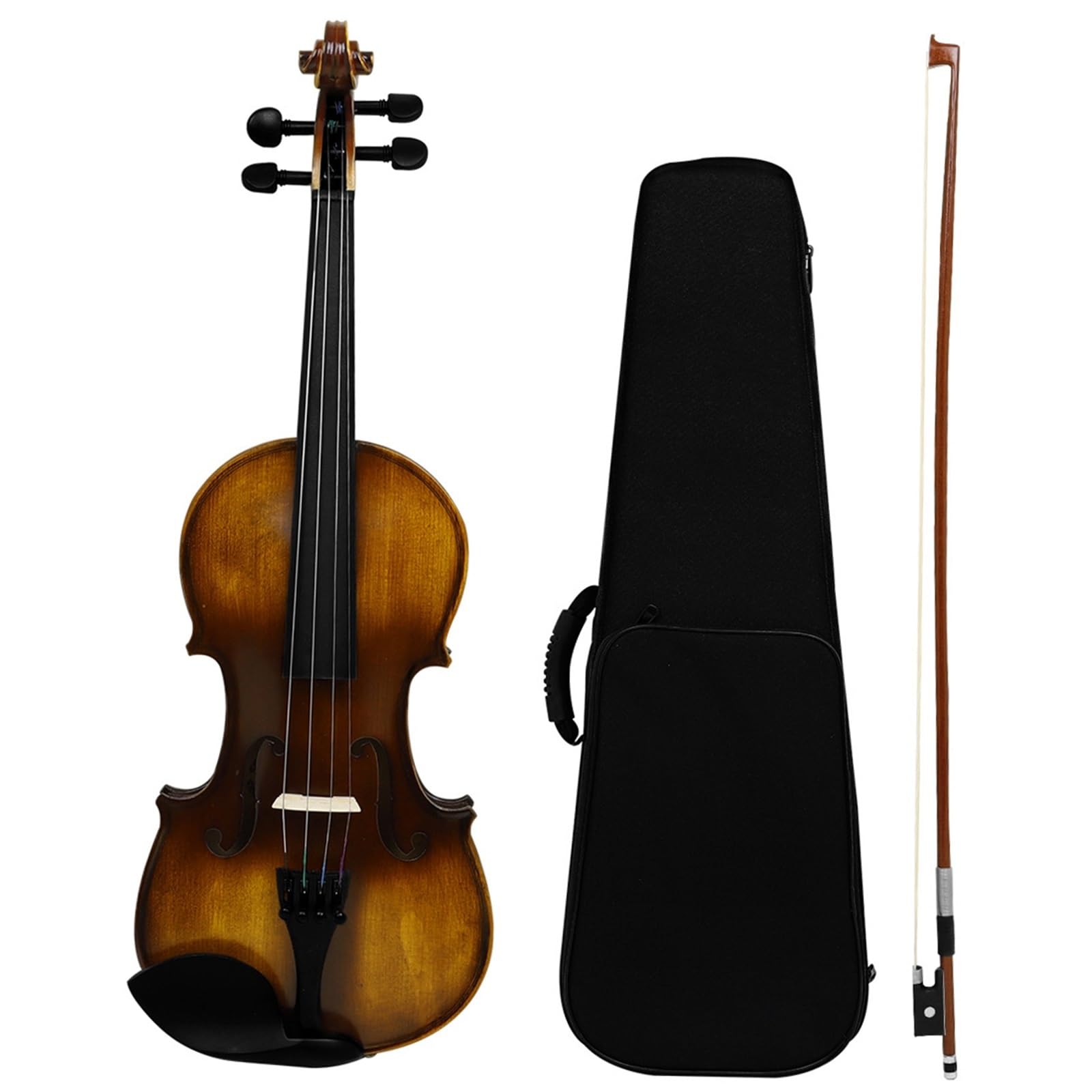 Violino Set 4/4 3/4 Violino In Legno Massello Principiante Prova Pratica Per Adulti Valutazione Violino In Abete Rosso(4/4)