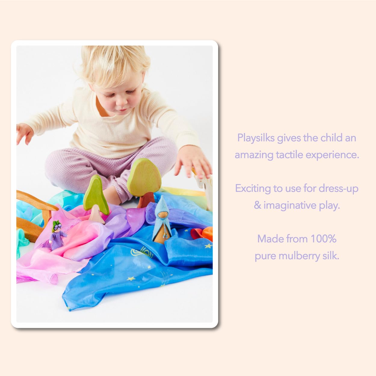 Amazon.com: Sarah's Silks - Set of 5 Enchanted Mini