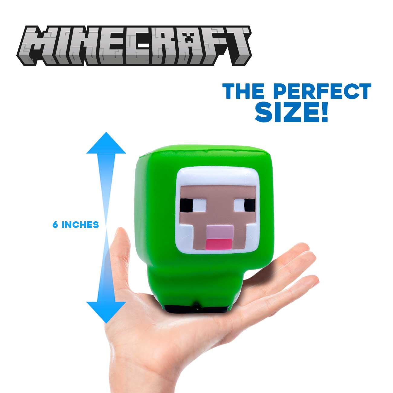 Amazon.com: Minecraft Green Sheep Mega SquishMe Series 4