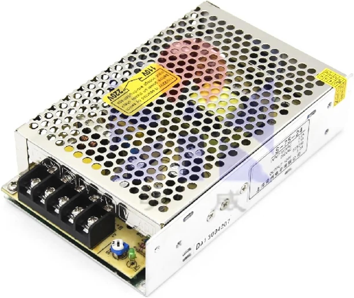 Switching Power Supply,75W 24v 3A Single Output smps Power Supply for Led Strip,AC110V/220V to DC 24V,led Driver