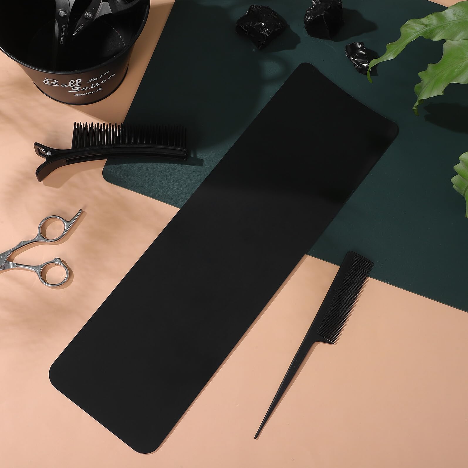 Planche de coloration professionnelle pour cheveux, balayage, planche à mèches légère et précise, pour les coiffeurs et un usage domestique, douce pour le cuir chevelu, facile à utiliser et