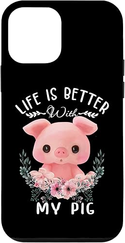 iPhone 12 mini Life Is Better With A Pig Fabulous Pig Lover Gifts Case