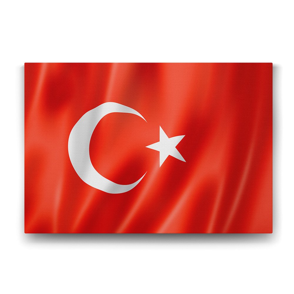 Türk Bayrağı Tablosu - 100x70cm