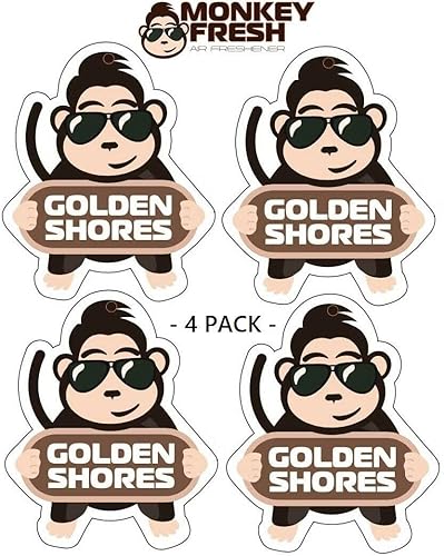 Miniatura 2 de Monkey Fresh - Ambientadores colgantes para coche (plátanos Go'In)