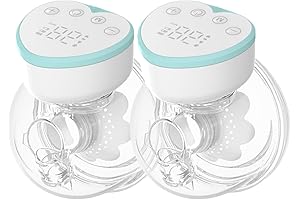 Hands-Free Wearable Breast Pump, Momcozy Double Electric Breast Pump for Pumping & Breastfeeding