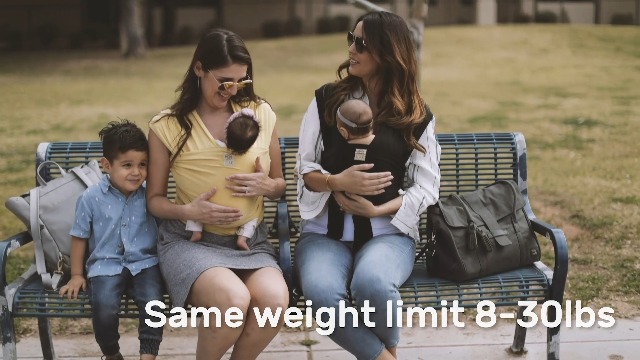 Amazon.com : LÍLLÉbaby Dragonfly Wrap Ergonomic Baby Wrap Carrier