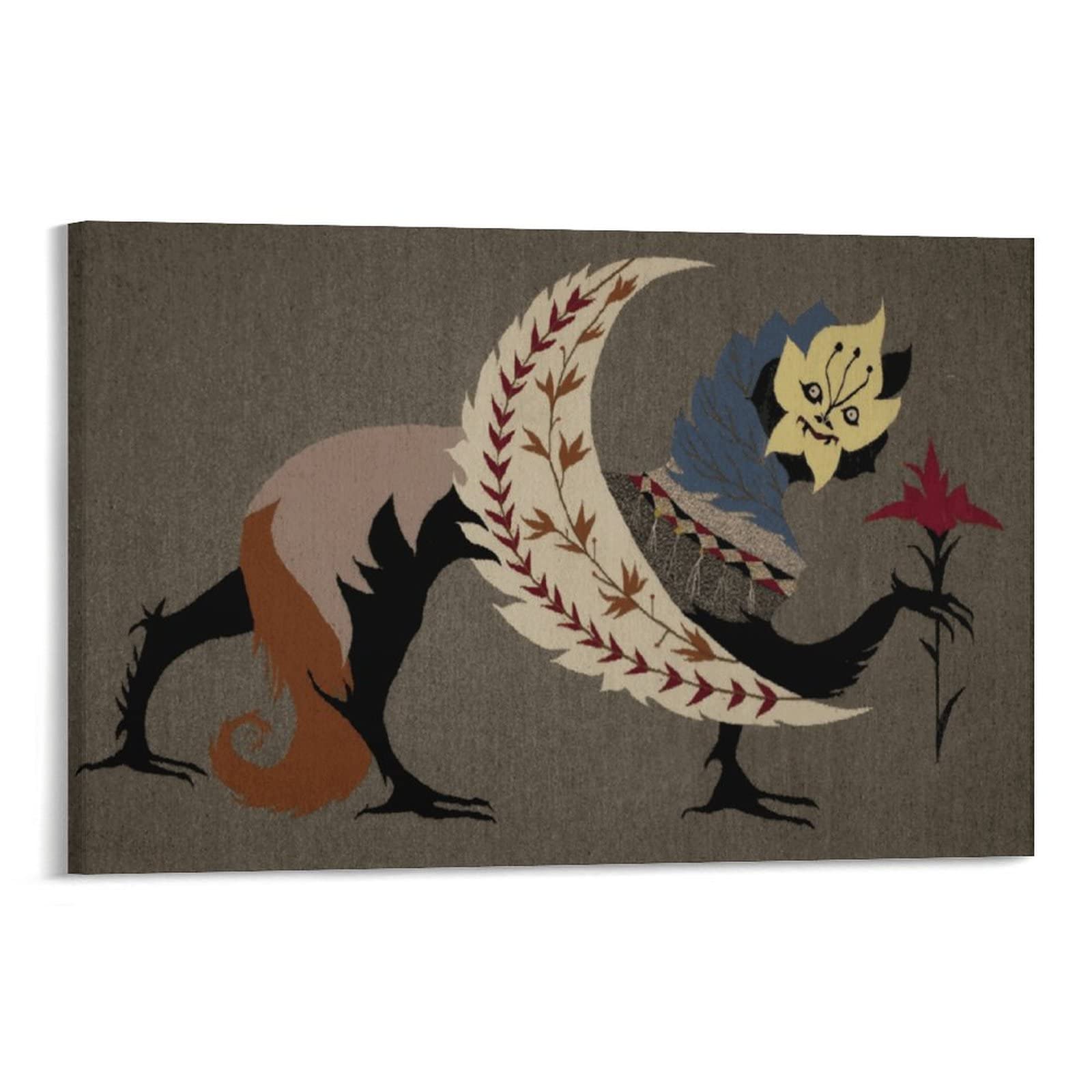 1970 by Leonora Carrington Painting Print Photo Art Painting Canvas Poster Home Modern Decor Posters 08x12inch(20x30cm)