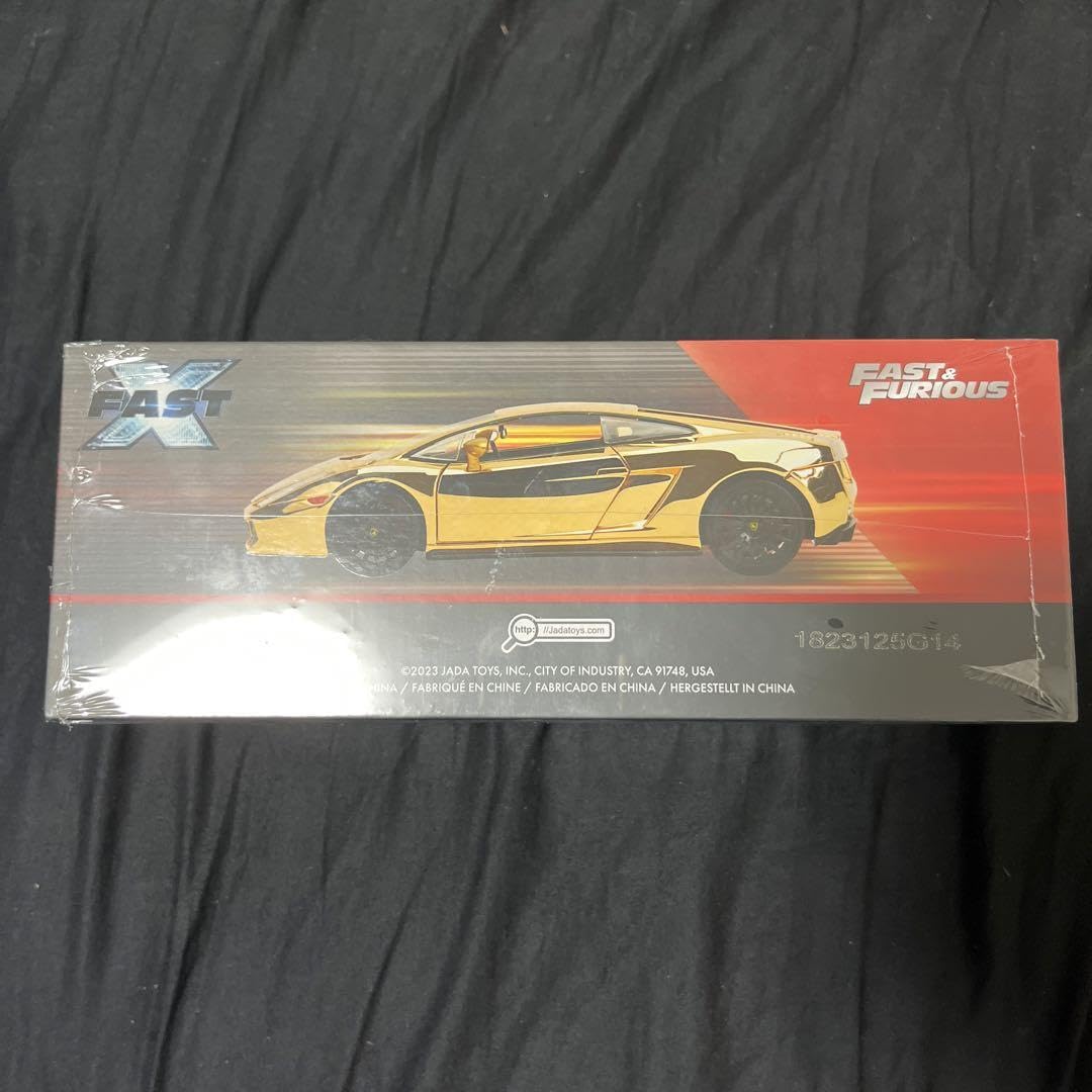 Amazon | ワイルドスピード ダイキャストカー ランボルギーニ ゴールド 