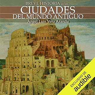 Diseño de la portada del título Breve historia de las ciudades del mundo antiguo