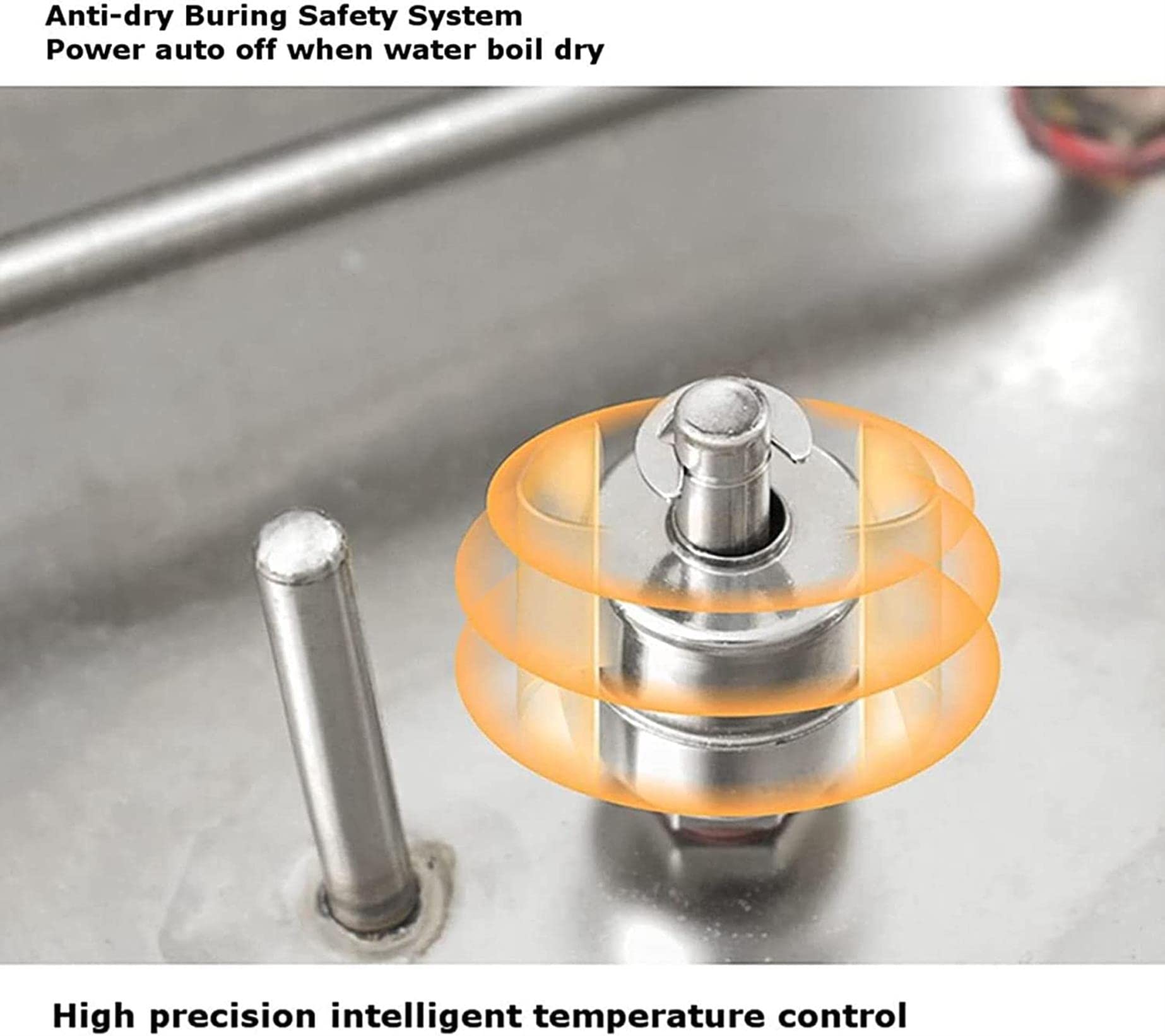 Baño María de Laboratorio con Pantalla Digital eléctrica, baño María termostático Digital, Calentador de baño María eléctrico de 2/4/6 Orificios con Tapa Protectora Ajustable.